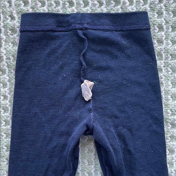 Navy Wool Base Layer Leggings - Picture 6 of 6